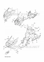 PROTEGE JAMBES pour Yamaha AEROX 50 4-TEMPS de 2016