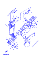 RADIATEUR / DURITES pour Yamaha DTX 125 SM de 2005