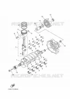 VILEBREQUIN / PISTON pour Yamaha FX HIGH OUTPUT de 2015