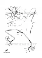 MAITRE CYLINDRE DE FREIN AVANT pour Yamaha RAPTOR 350 de 2010