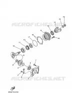 TRANSMISSION INTERMEDIAIRE pour Yamaha GRIZZLY 350 2X4 de 2010
