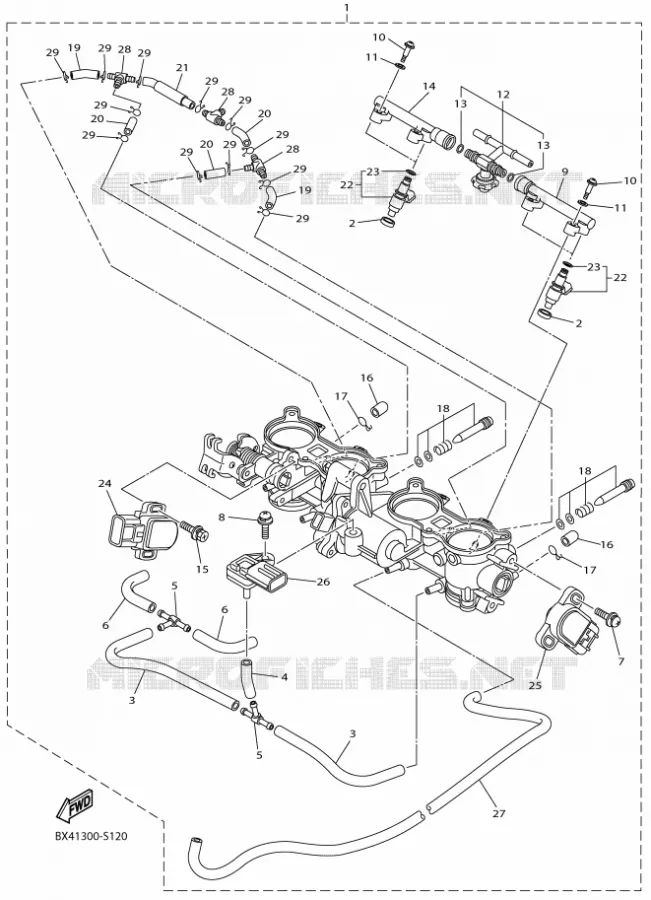 ADMISSION 2 Yamaha MOTO 1000 2018 R1M  YZF-R1M