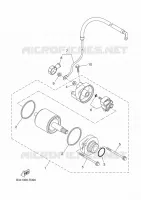 DEMARREUR pour Yamaha XSR 700 35KW A2 de 2018