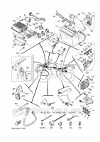 PARTIE ELECTRIQUE 1 pour Yamaha KODIAK 450 POWER STEERING EPS de 2018