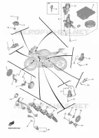 PARTIE ELECTRIQUE 1 pour Yamaha YZF-R6 de 2018