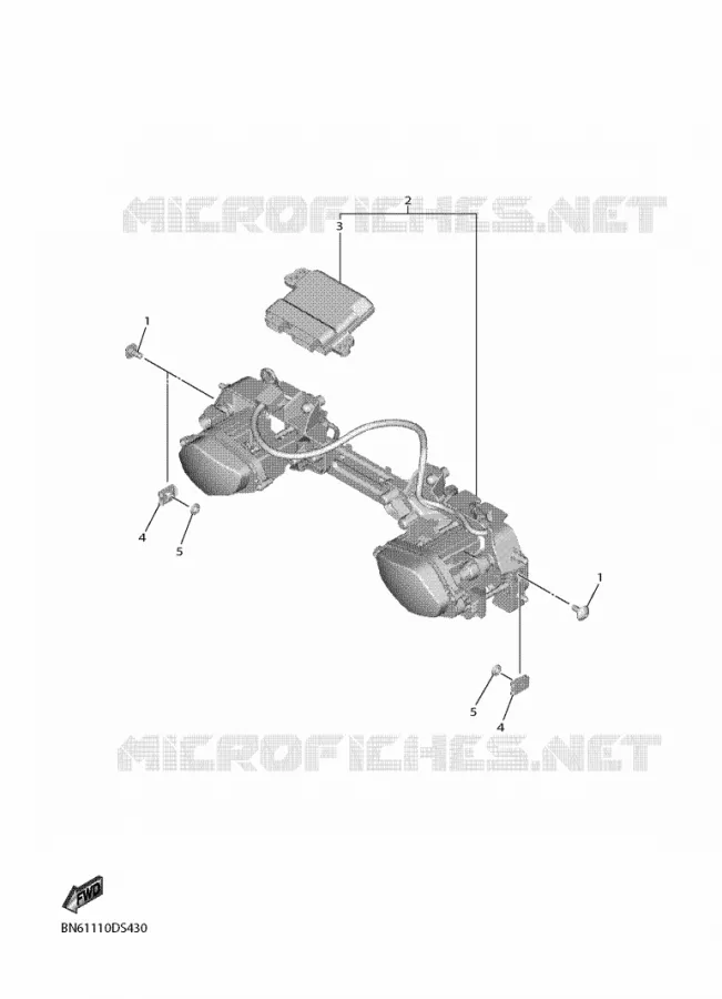 PHARE  Yamaha MOTO 600 2018 R6  YZF600