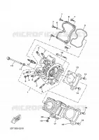 CABECOTE DO CILINDRO pour Yamaha MT-125 ABS de 2018