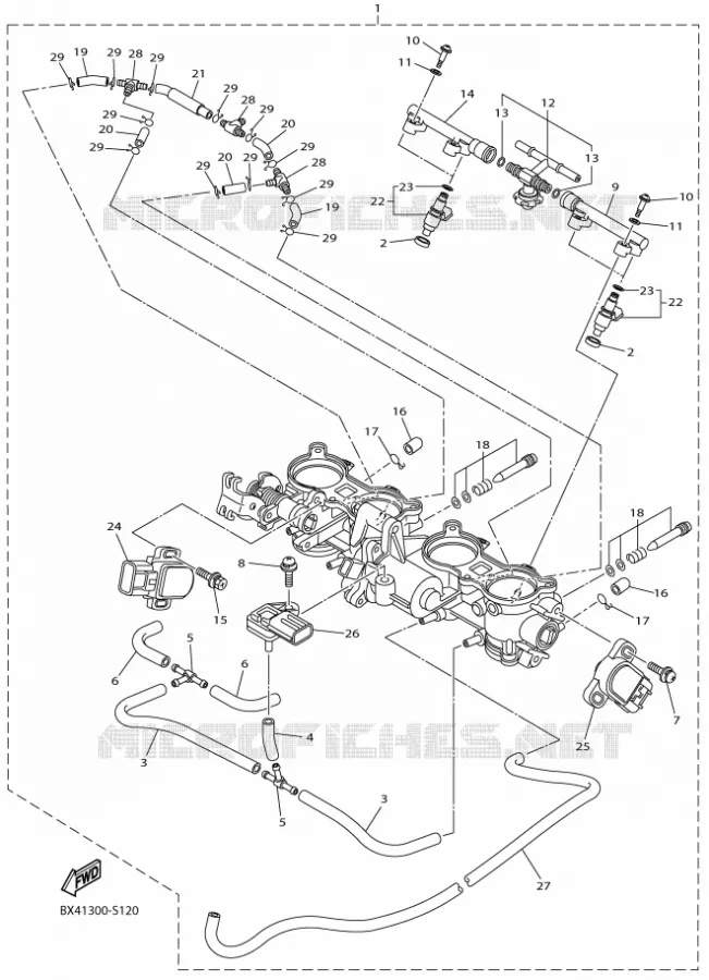 ADMISSION 2 Yamaha MOTO 1000 2018 R1  YZF-R1