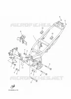 CADRE pour Yamaha CRYPTON 110 de 2018