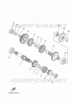 TRANSMISSION pour Yamaha CRYPTON 110 de 2018