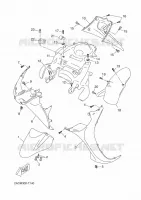 GARDE BOUE pour Yamaha NEOS 4 UBS (UNIFIED BRAKE SYSTEM) de 2018