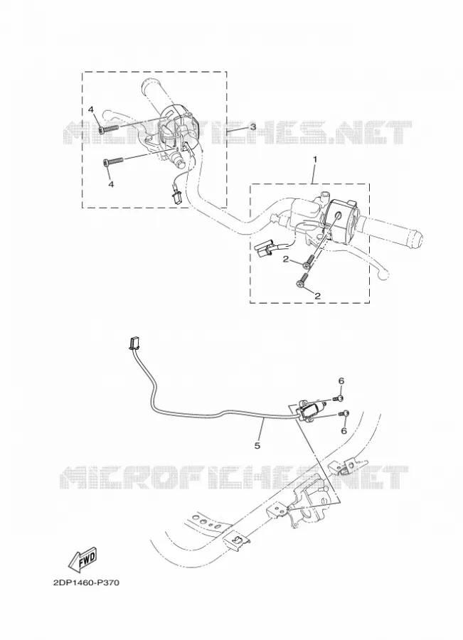 COMMODO / LEVIER Yamaha SCOOTER 125 2018 MBK OCITO  GPD125-A