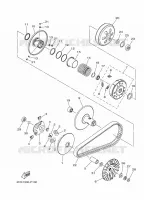 EMBRAYAGE DE DEMARREUR pour Yamaha NMAX 125 ABS de 2018