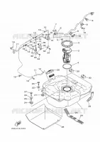 RESERVOIR A ESSENCE pour Yamaha YXZ1000R de 2018