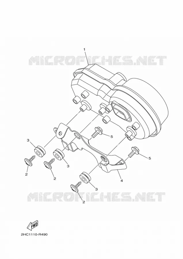 COMPTEUR  Yamaha SIDE BY SIDE 1000 2018 YXZ  YXZ10YMXJ