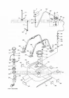 RESERVOIR A ESSENCE pour Yamaha EX SPORT de 2017