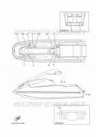 ETIQUETTE pour Yamaha SUPERJET de 2018