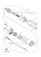DEMARREUR pour Yamaha YBR125E de 2008