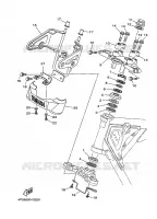 DIRECTION 2 pour Yamaha YBR125E de 2008