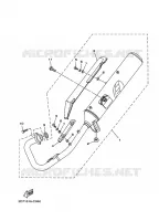 ECHAPPEMENT pour Yamaha YBR125E de 2008