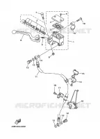 MAITRE CYLINDRE DE FREIN AVANT pour Yamaha YBR125EGS de 2008