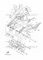 BRAS ARRIERE pour Yamaha TRACER 900 GT de 2018