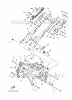 CADRE pour Yamaha TRACER 900 GT de 2018