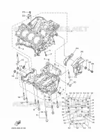 CARTER MOTEUR pour Yamaha TRACER 900 GT de 2018