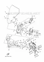 PARE BRISE pour Yamaha TRACER 900 GT de 2018