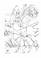 PARTIE ELECTRIQUE 1 pour Yamaha TRACER 900 GT de 2018