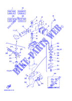 KIT DE REPARATION  pour Yamaha 5C 2Stroke, Manual Starter, Tiller Handle, Manual Tilt, Pre-Mixing de 2008
