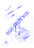 RESERVOIR A CARBURANT pour Yamaha 5C 2 Stroke, Manual Starter, Tiller Handle, Manual Tilt, Pre-Mixing de 2007