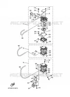 CARBURATEUR pour Yamaha F40B 4 Stroke de 2008