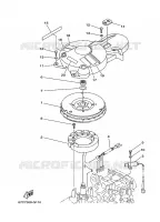 GENERATEUR pour Yamaha F40B 4 Stroke de 2008