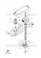 POMPE A HUILE pour Yamaha F40B 4 Stroke de 2008