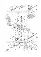 SUPPORT 3 pour Yamaha F40B 4 Stroke de 2008