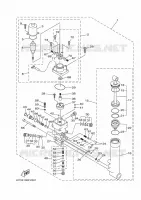 MOTEUR DE SYSTEME D'INCLINAISON pour Yamaha F40B 4 Stroke de 2008