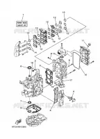 KIT DE REPARATION 1 pour Yamaha F40B 4 Stroke de 2008