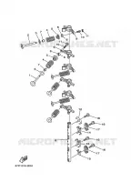 SOUPAPE pour Yamaha F40B 4 Stroke de 2008