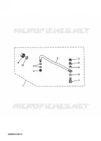 GUIDE DE DIRECTION pour Yamaha F40B Electric Starter, Remote Control, Power Trim & Tilt, Shaft 15