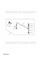 GUIDE DE DIRECTION pour Yamaha F40B Electric Starter, Remote Control, Power Trim & Tilt, Shaft 15