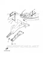 PIECES ELECTRIQUE 4 pour Yamaha F40B Manual Starter, Tiller Handle, Hydro Trim & Tilt, Shaft 20