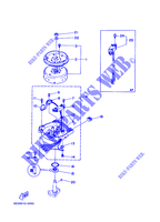 GENERATEUR pour Yamaha 5C 2 Stroke, Manual Starter, Tiller Handle, Manual Tilt, Pre-Mixing de 2002