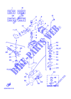 KIT DE REPARATION  pour Yamaha 5C 2 Stroke, Manual Starter, Tiller Handle, Manual Tilt, Pre-Mixing de 2002