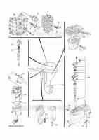 PIECES D'ENTRETIEN pour Yamaha F40F Electric Starter, Remote Control, Hydro Trim & Tilt, Shaft 20