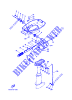 COMMANDE D'ACCELERATEUR pour Yamaha 5C 2 Stroke, Manual Starter, Tiller Handle, Manual Tilt de 2001