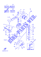 KIT DE REPARATION 1 pour Yamaha 5C 2 Stroke, Manual Starter, Tiller Handle, Manual Tilt de 2001