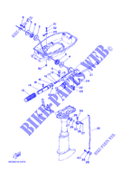 COMMANDE D'ACCELERATEUR 1 pour Yamaha 5C Manual Starter, Tiller Handle, Manual Tilt de 1999