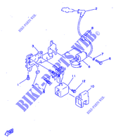 PARTIE ELECTRIQUE 1 pour Yamaha 5C 2 Stroke, Manual Starter, Tiller Handle, Manual Tilt de 1998
