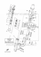MOTEUR DE SYSTEME D'INCLINAISON 1 pour Yamaha F50A Electric Starter, Remote Control, Power Trim & Tilt, Shaft 20